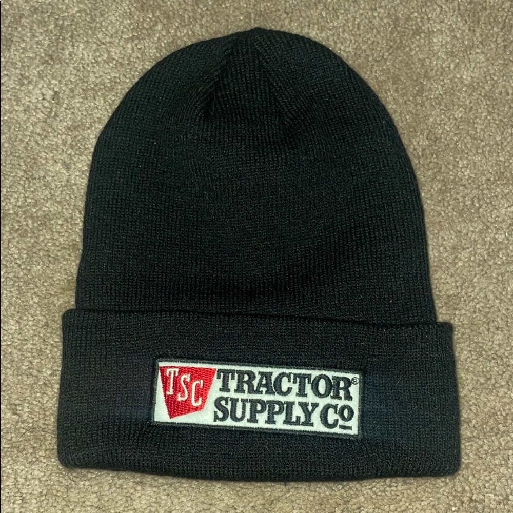 Tractor Supply Co Black Beanie